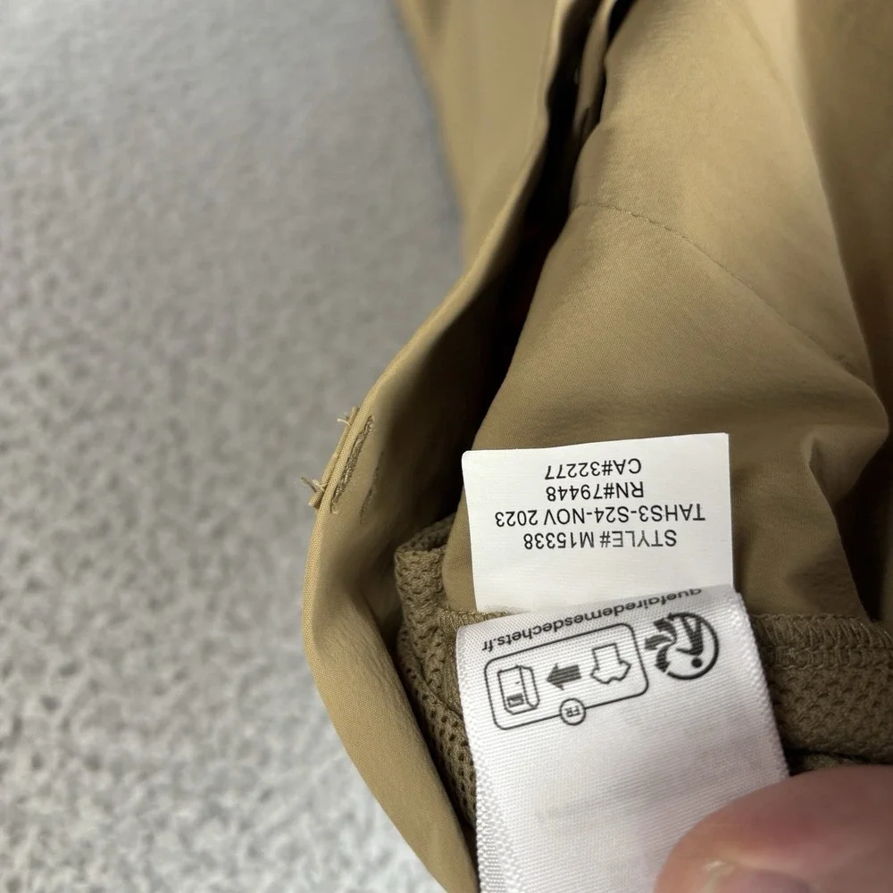 Marmot Arch Rock Pants Mens 38x30 Tan Nylon Hiking‎ Camping Outdoors Pockets